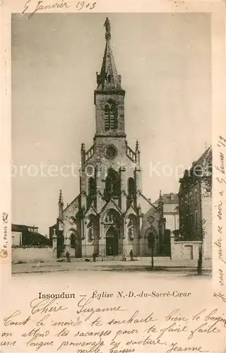 AK / Ansichtskarte Issoudun_36 Eglise ND du Sacre Coeur 