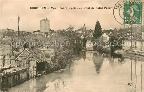 AK / Ansichtskarte Issoudun_36 Vue generale prise du Pont de Saint Paterne 