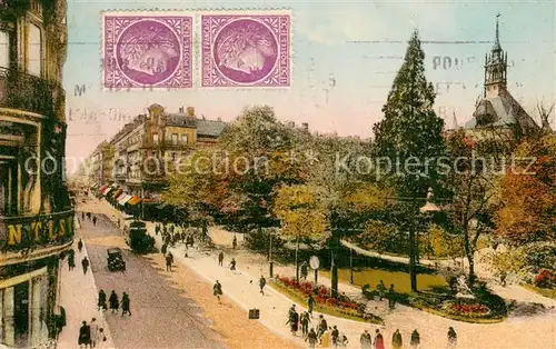 AK / Ansichtskarte Toulouse_31 La Rue dAlsace Lorraine et le Square du Capitole 