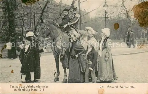 AK / Ansichtskarte Hamburg Festzug zur Jahrhundertfeier im Maerz 1913 Hamburg