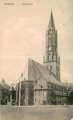 AK / Ansichtskarte Hamburg Jacobi Kirche Hamburg