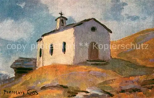 AK / Ansichtskarte Zermatt_VS Chapelle de Findelen Kuensterkarte Zermatt_VS