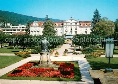 AK / Ansichtskarte Bad_Brueckenau Staatsbad Park Kurhotel Bad_Brueckenau