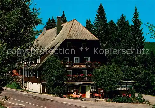 AK / Ansichtskarte Baerental_Feldberg Schwarzwaldgasthof Adler Baerental Feldberg