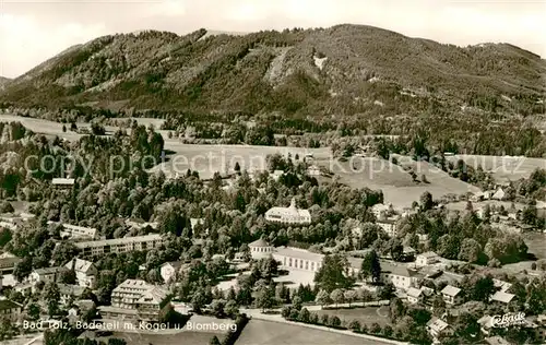 AK / Ansichtskarte Bad_Toelz Badeteil mit Kogel und Blomberg Fliegeraufnahme Bad_Toelz
