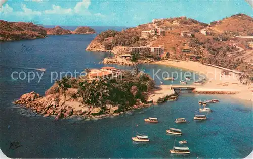 AK / Ansichtskarte Acapulco Vista aerea Panoramica de Coleta y Coletika pulco Acapulco