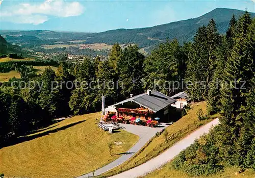AK / Ansichtskarte Ruhpolding Raffner Alm Panorama Ruhpolding