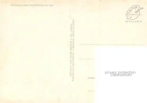 AK / Ansichtskarte Westerland_Sylt Fliegeraufnahme Westerland_Sylt