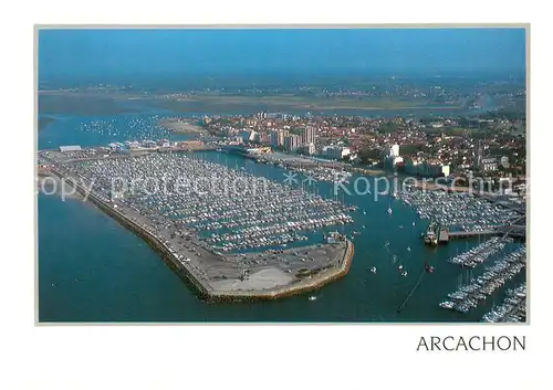AK / Ansichtskarte Arcachon_33 Vue aerienne Le port 