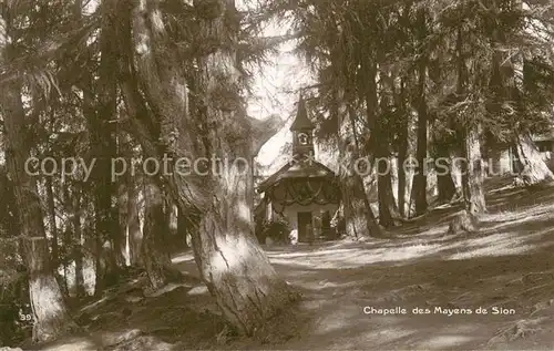 AK / Ansichtskarte Les_Mayens de Sion Chapelle Les_Mayens de Sion