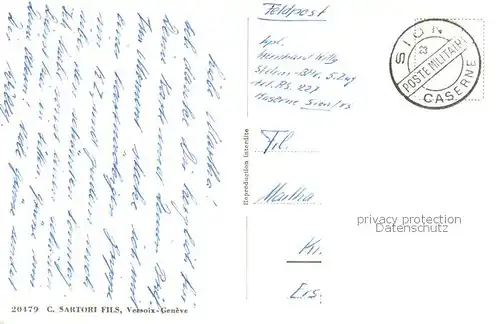 AK / Ansichtskarte Sion__Sitten_Seduno_VS Vue partielle Le Chateau LEglise Poste Militaire 