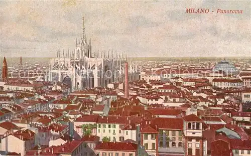 AK / Ansichtskarte Milano Panorama Milano