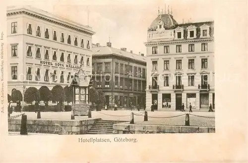 AK / Ansichtskarte Goeteborg Hotellplatsen Goeteborg