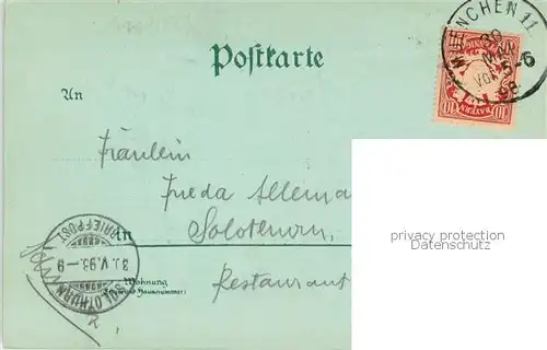 AK / Ansichtskarte Muenchen Sendlingerthor Platz Muenchen