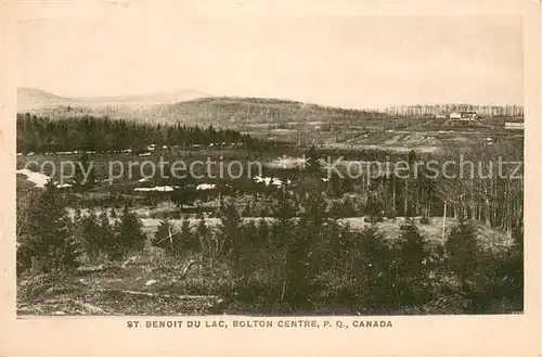 AK / Ansichtskarte St_Benoit_du_Lac_Bolton_Centre_Canada Panorama 