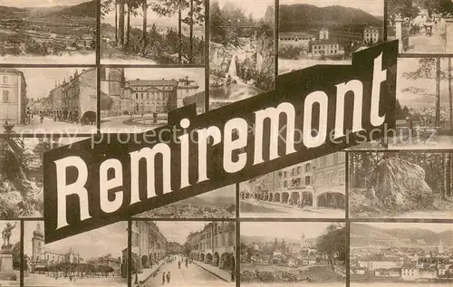 AK / Ansichtskarte Remiremont_Romberg_Vosges_88 Vue partielle 