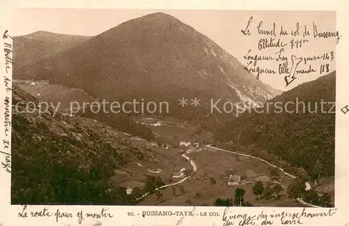 AK / Ansichtskarte Bussang_Vosges_88 Le Col 