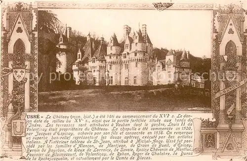 AK / Ansichtskarte Usse_Rigny_37 Le Chateau 