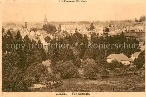 AK / Ansichtskarte Ussel_Correze Vue generale Ussel Correze