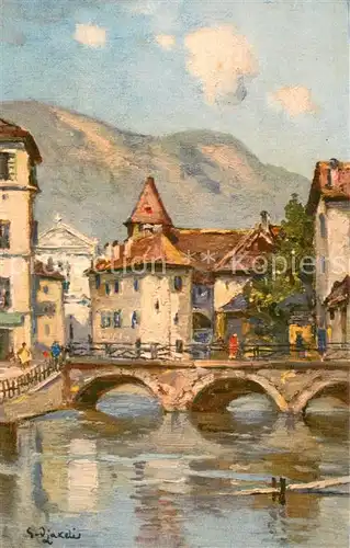 AK / Ansichtskarte Annecy_74_Haute Savoie Le Pont Morens 