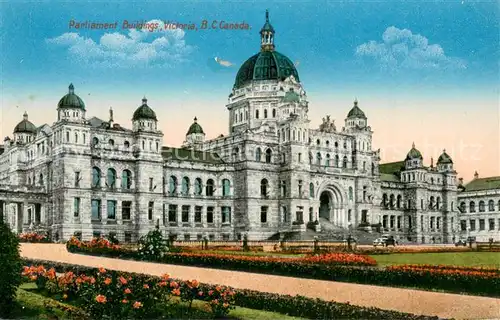 AK / Ansichtskarte Victoria_British_Columbia Parliament Buldings Victoria_British_Columbia