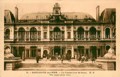 AK / Ansichtskarte Boulogne sur Mer_62 Le Casino 