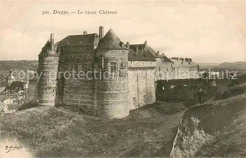 AK / Ansichtskarte Dieppe_76 Le vieux Chateau 