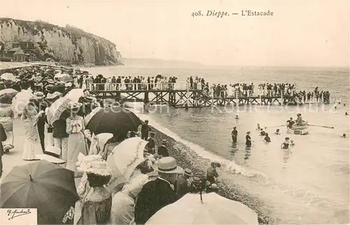 AK / Ansichtskarte Dieppe_76 Estacade 