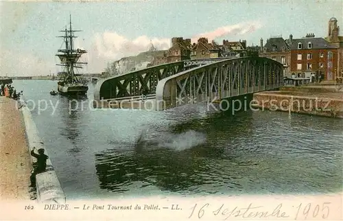 AK / Ansichtskarte Dieppe_76 Le Pont Tournant du Pollet 