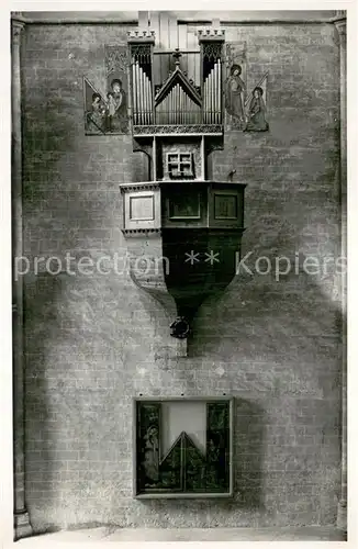 AK / Ansichtskarte Sion__Sitten_Seduno_VS Cathedrale ND de Valere Orgue gothique  