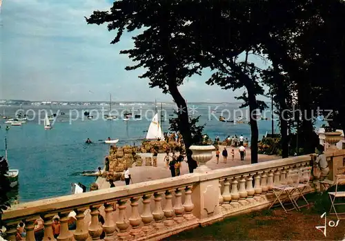 AK / Ansichtskarte Beg Meil_29 La Cale vue des Jardins du Grand Hotel 