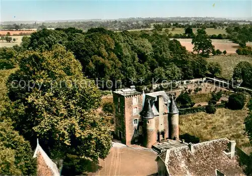 AK / Ansichtskarte Tuffe Chateau de la Goupilliere Vue aerienne Tuffe