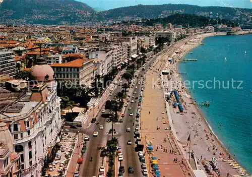 AK / Ansichtskarte Nice__06_Nizza Vue aerienne la Promenade des Anglais 