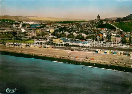AK / Ansichtskarte Le_Treport_76 Vue generale aerienne 