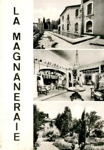 AK / Ansichtskarte Villeneuve les Avignon_30 Hotel Restaurant Mini Piscine 