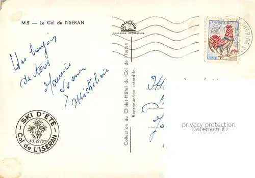 AK / Ansichtskarte Iseran_Col_de Vue partielle Eglise 