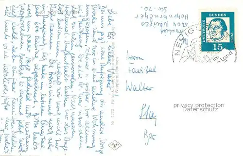 AK / Ansichtskarte Neviges_Velbert Teilansichten Neviges Velbert