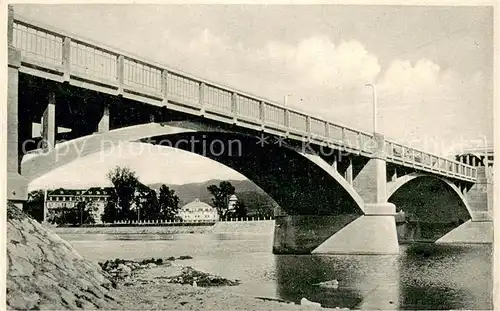 AK / Ansichtskarte Piestany Masarykov most cez Vah Piestany