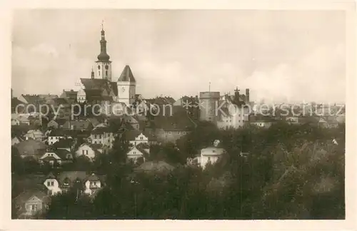 AK / Ansichtskarte Tabor__CZ Teilansicht m. Kirche 