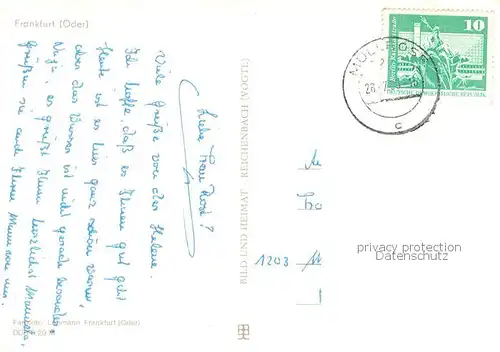 AK / Ansichtskarte Frankfurt_Oder Campingplatz Naherholungsgebiet Helene See Strand Beach Volleyball Frankfurt Oder