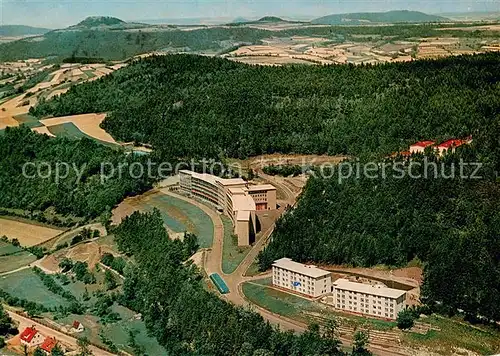 AK / Ansichtskarte Schwabthal Sanatorium Lautergrund Fliegeraufnahme Schwabthal
