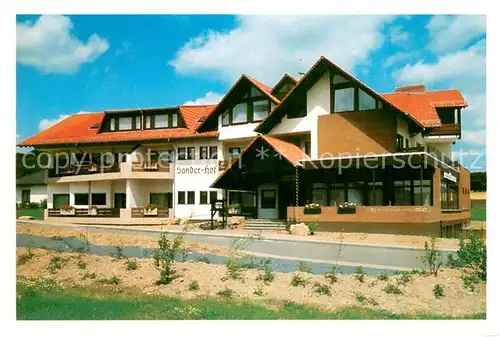 AK / Ansichtskarte Emstal_Bad Hotel Pension Cafe Sander Hof Emstal_Bad