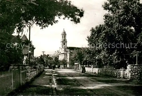 AK / Ansichtskarte Kapuvar_HU Strassenpartie 