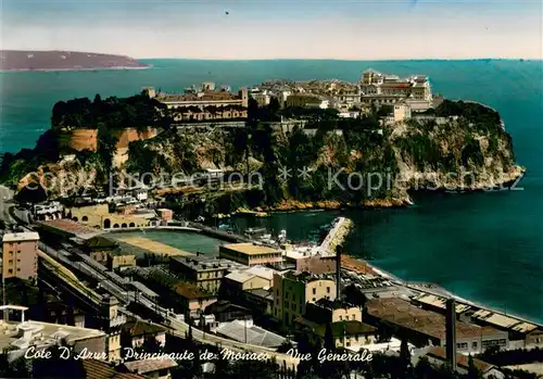 AK / Ansichtskarte Monaco Vue generale aerienne Monaco