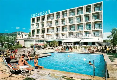 AK / Ansichtskarte Paguera_Mallorca_Islas_Baleares_ES Hotel Cormoran Pool  