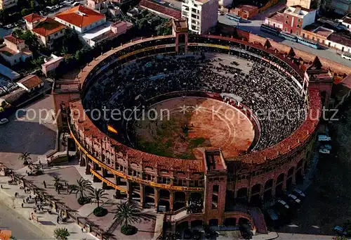 AK / Ansichtskarte Palma_Mallorca Plaza de Toros Vista aerea Palma Mallorca