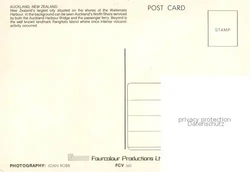 AK / Ansichtskarte Auckland Waitemata Harbour Auckland Harbour Bridge Air view Auckland