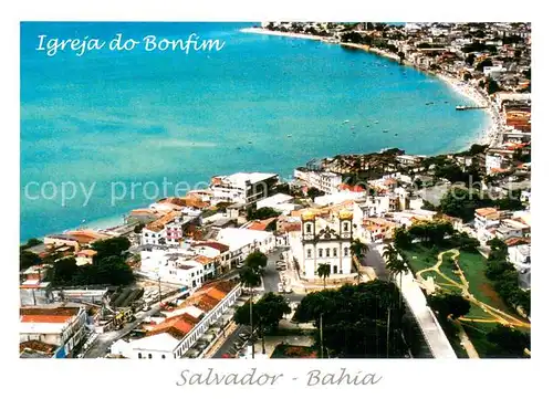 AK / Ansichtskarte Salvador_Bahia_Brasil Vista aerea da Igreja do Bonfim 