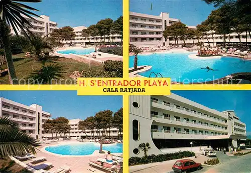 AK / Ansichtskarte Cala_Ratjada_Mallorca Hotel SEntrador Playa Pool Cala_Ratjada_Mallorca