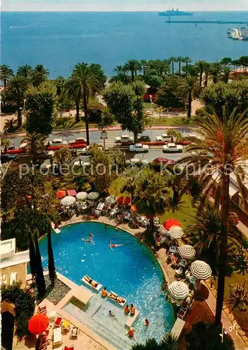 AK / Ansichtskarte Cannes_06 La Piscine de lHotel Majestic et les Jardins du Casino 